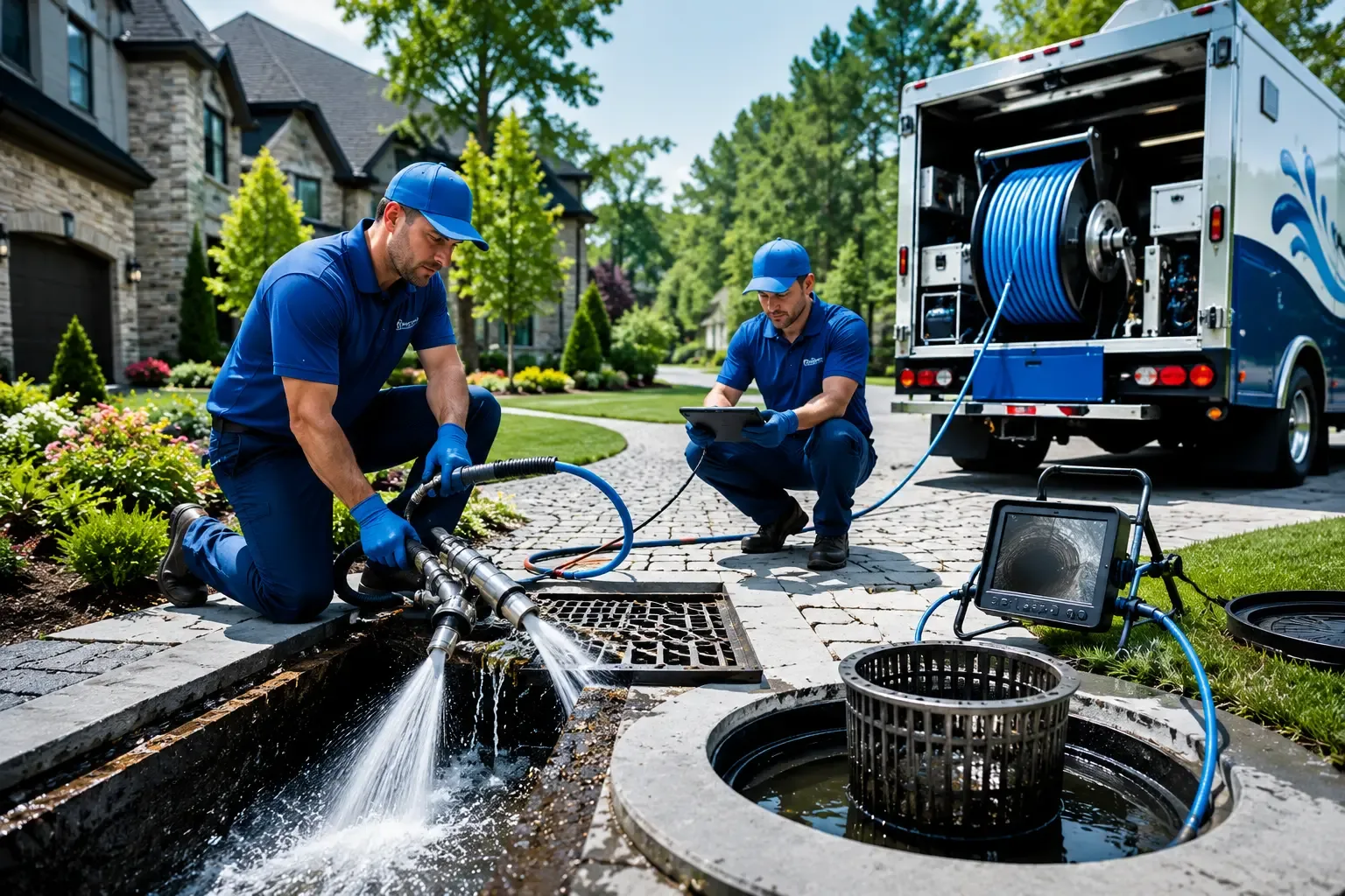 Local outdoor drain cleaning professionals in Cummington, MA